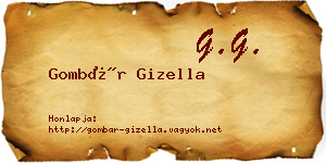 Gombár Gizella névjegykártya